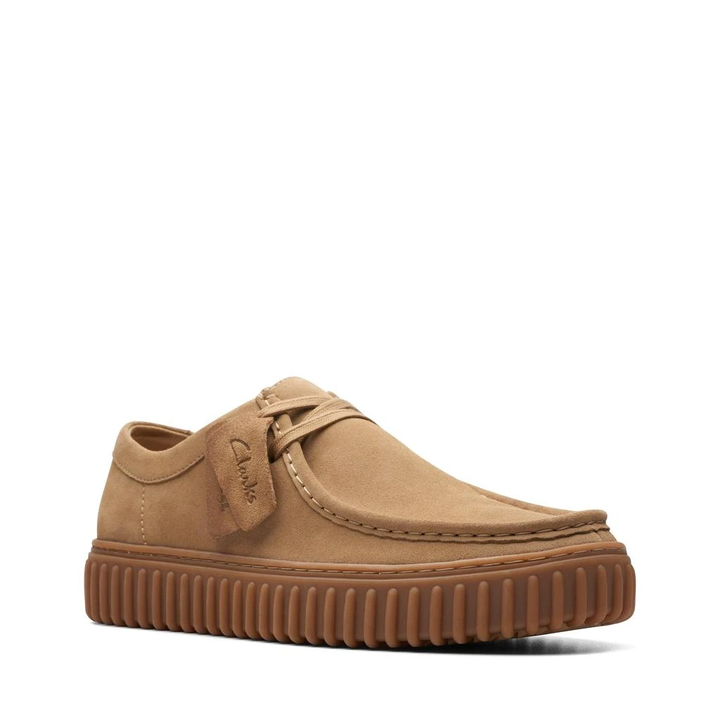 Clarks Torhill Lo in Brown Suede 2