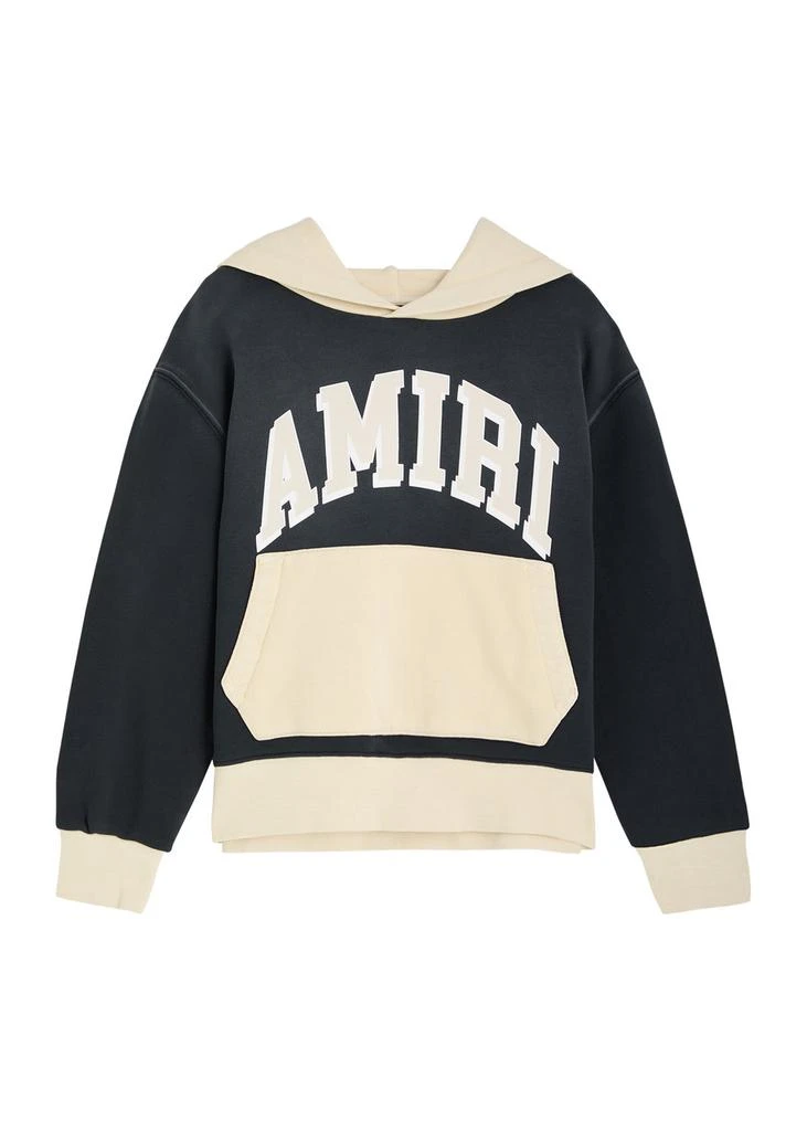 AMIRI KIDS Collegiate hooded cotton sweatshirt 1