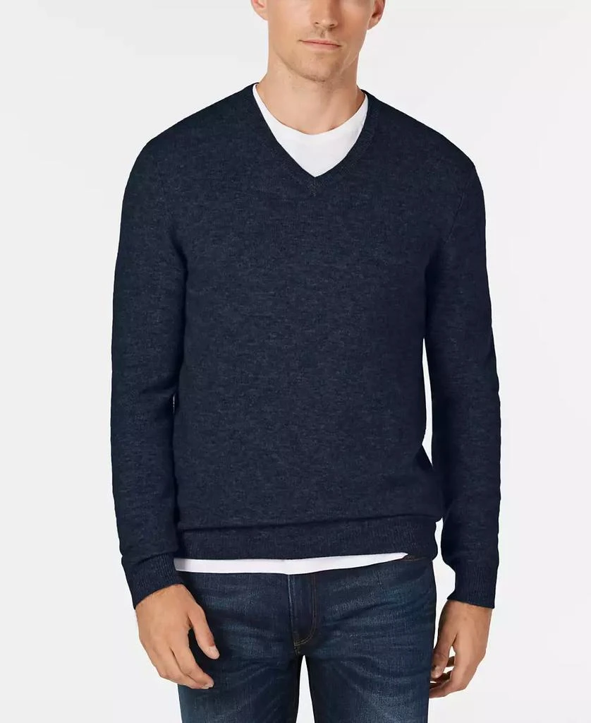 Club Room Men
s 100% Cashmere V-Neck Sweater, Macy
s Exclusive