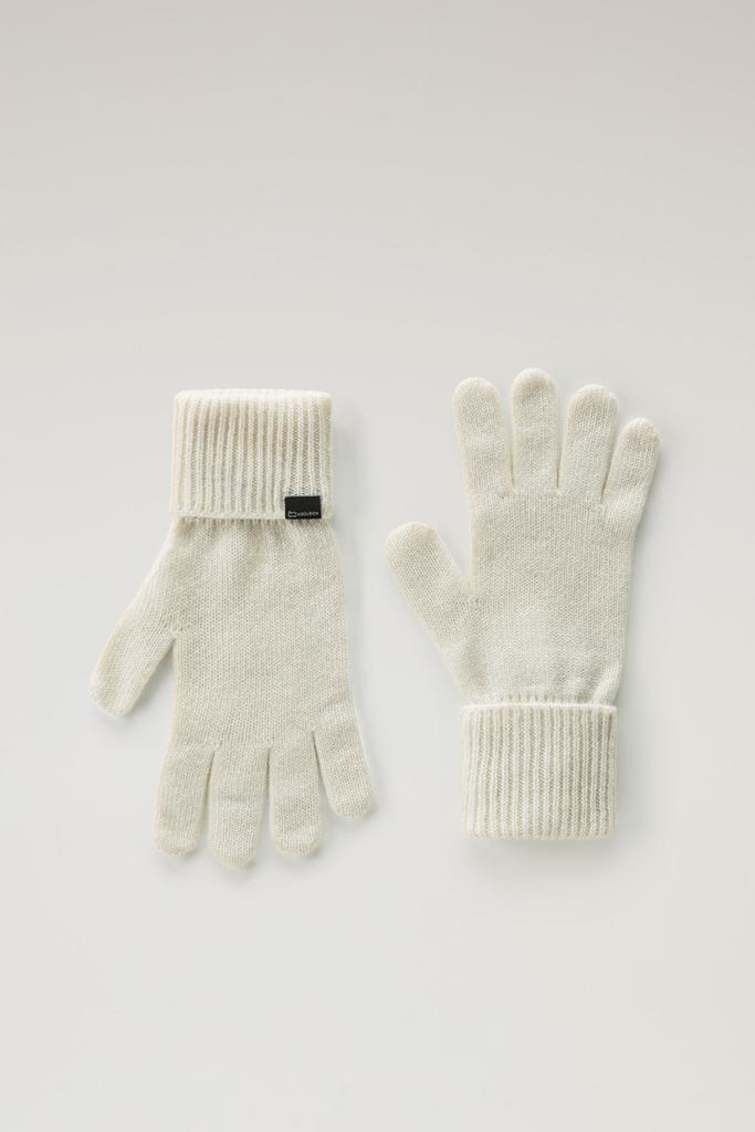 Woolrich Gloves in Pure Cashmere - Women - Green