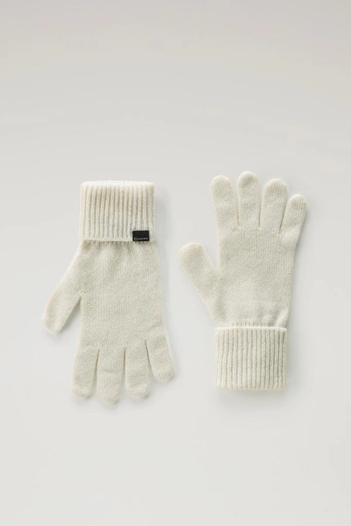 WOOLRICH Gloves in Pure Cashmere - Women - Green 1