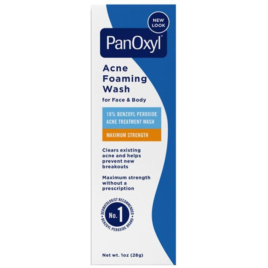 PanOxyl Foaming Acne Wash Maximum Strength 10% Benzoyl Peroxide