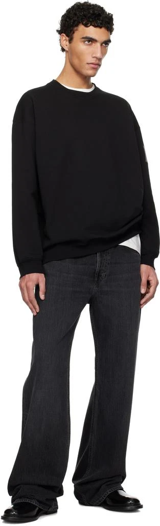 n.hoolywood Black Crewneck Sweatshirt 4