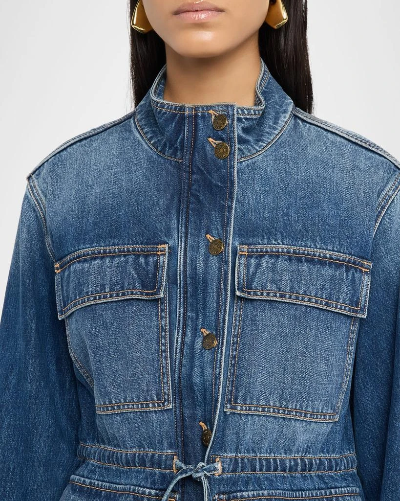 VERONICA BEARD Truman Denim Anorak Jacket 5