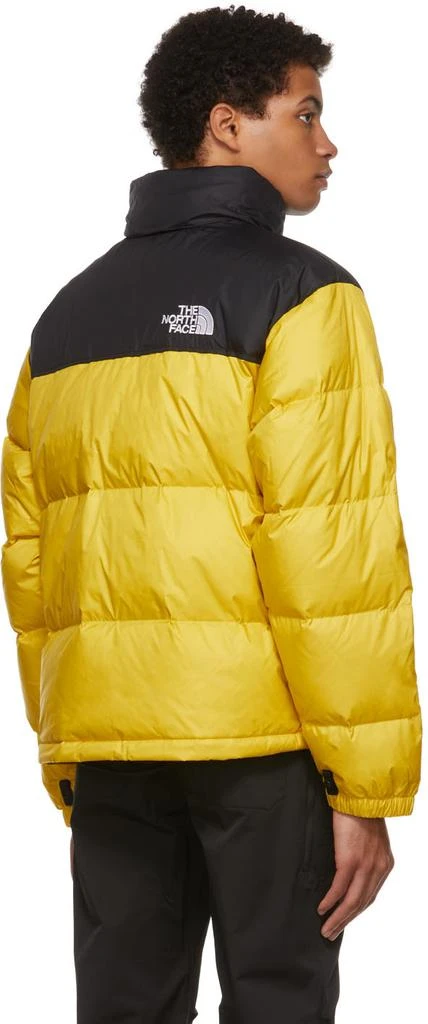 The North Face Black & Yellow Down 1996 Retro Nuptse Jacket 3