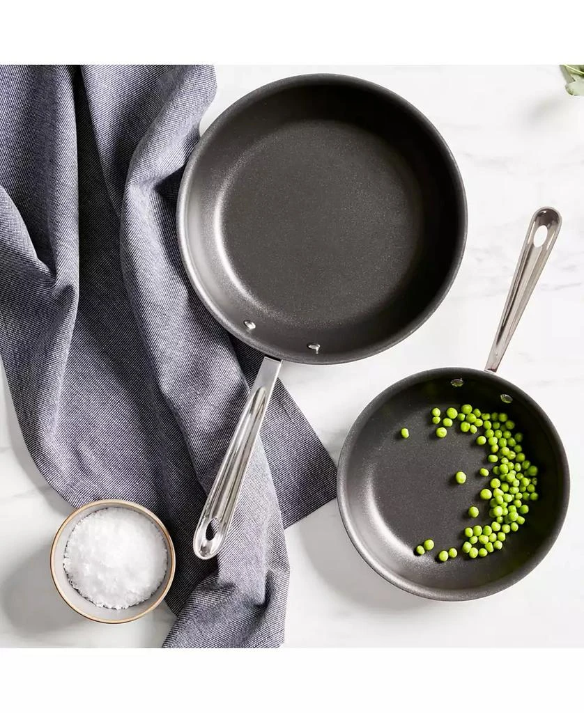 All-Clad All Clad D3 Stainless 3-ply Bonded Cookware Set, Nonstick 10 piece 6