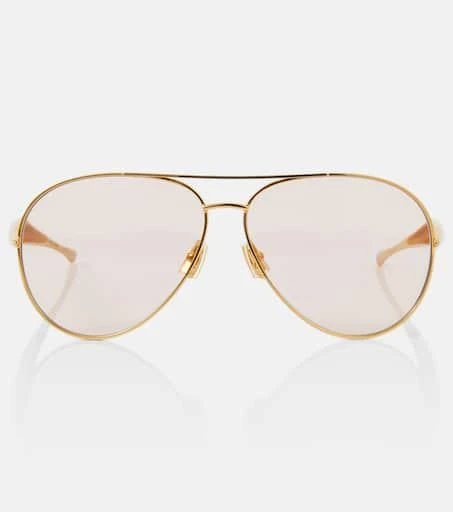 Bottega Veneta Sardine aviator sunglasses 1