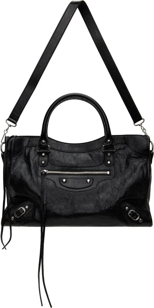 Balenciaga Black 'Le City' Medium Bag 4