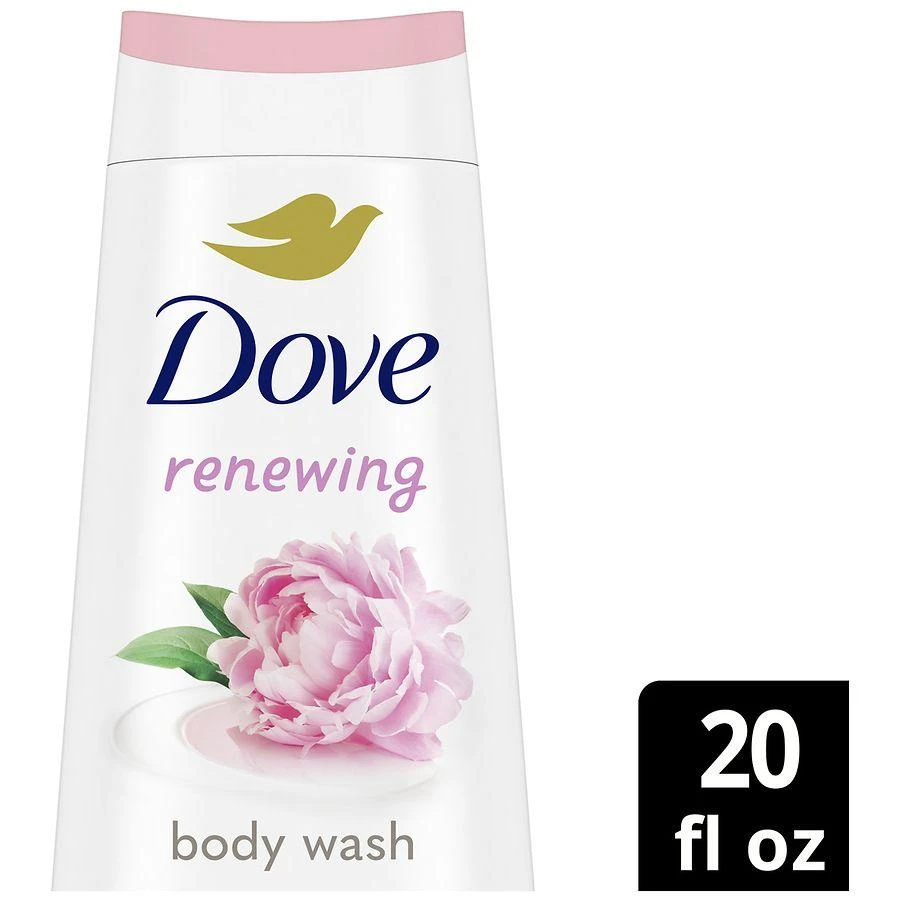 Dove Renewing Body Wash Peony & Rose Oil 3