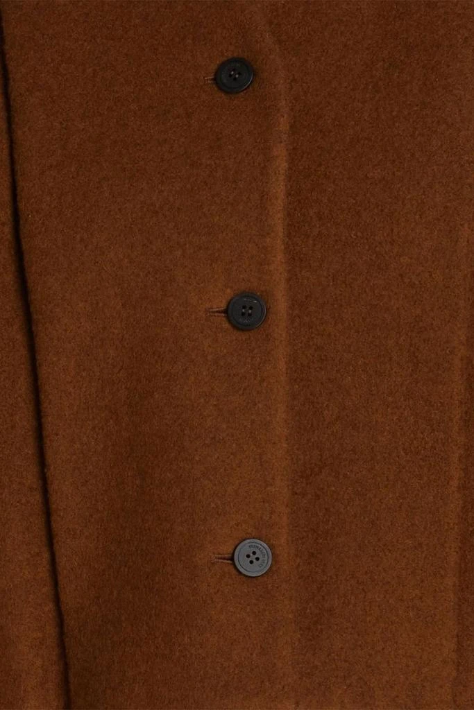 Le 17 Septembre Oversized pleated wool-blend felt jacket 4