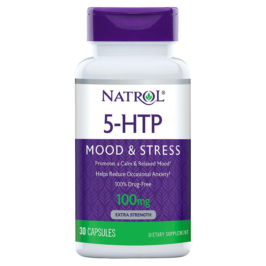 Natrol 5-HTP 100 mg Double Strength Capsules