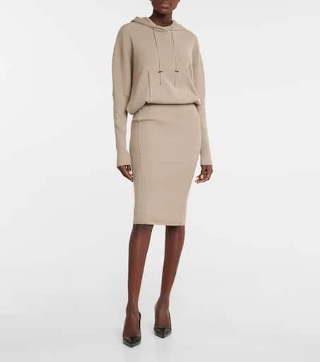 Tom Ford Cashmere-blend sweatshirt dress 2