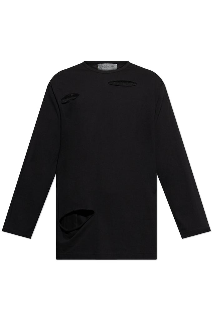 YOHJI YAMAMOTO Yohji Yamamoto Single Jersey Binder V-Neck T