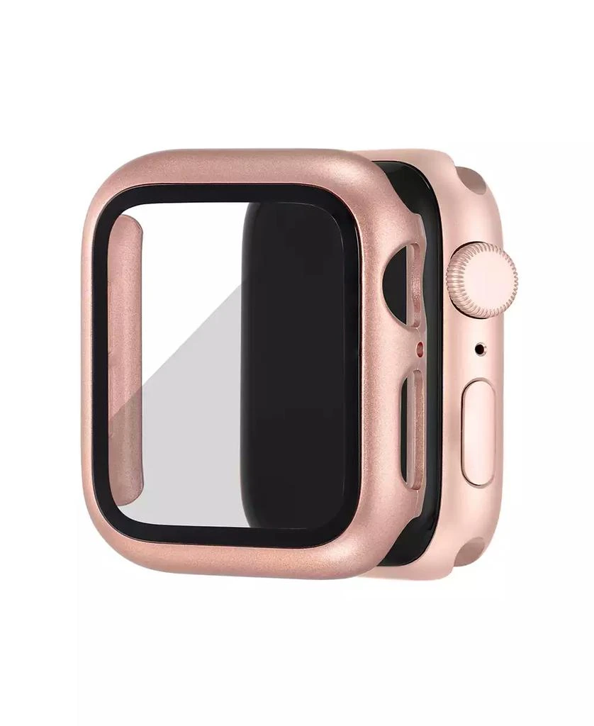 WITHit Rose Gold-Tone Protective Glass with Integrated Protective Case designed for 45mm Apple Watch® 2