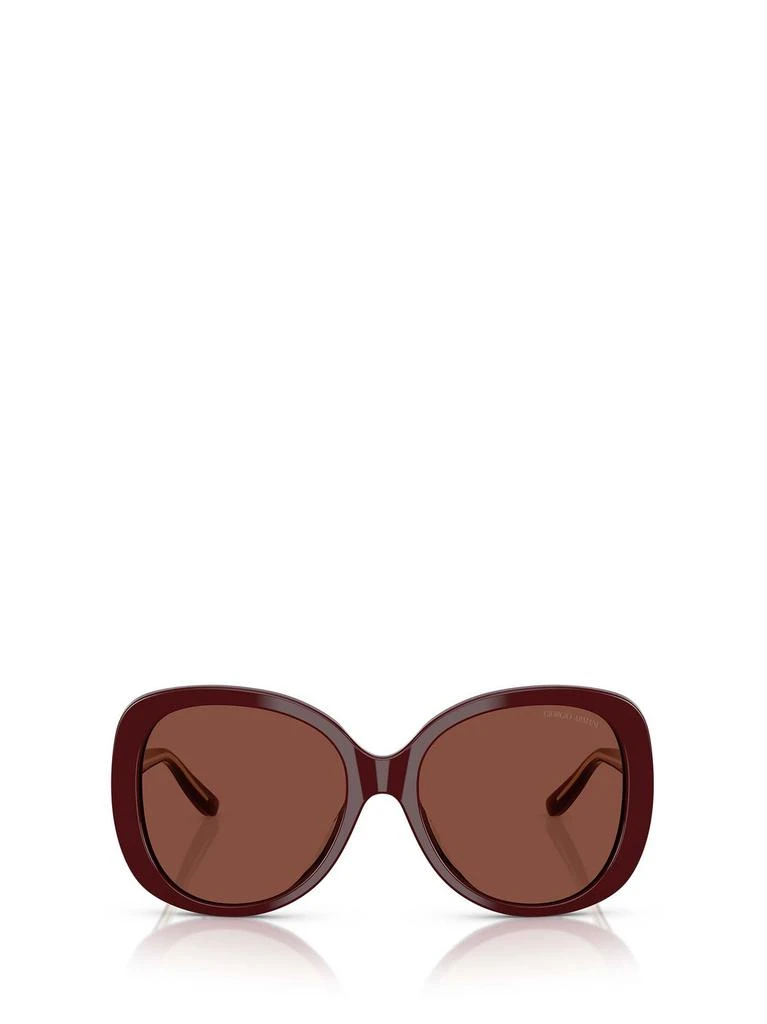 Shop Giorgio Armani Butterfly Frame Sunglasses on Sale at  display picture 1
