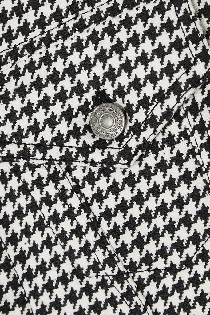 Ralph Lauren Houndstooth cotton-blend jacket 4