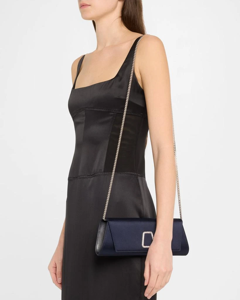 Akris Anouk Small Satin Clutch Bag 2