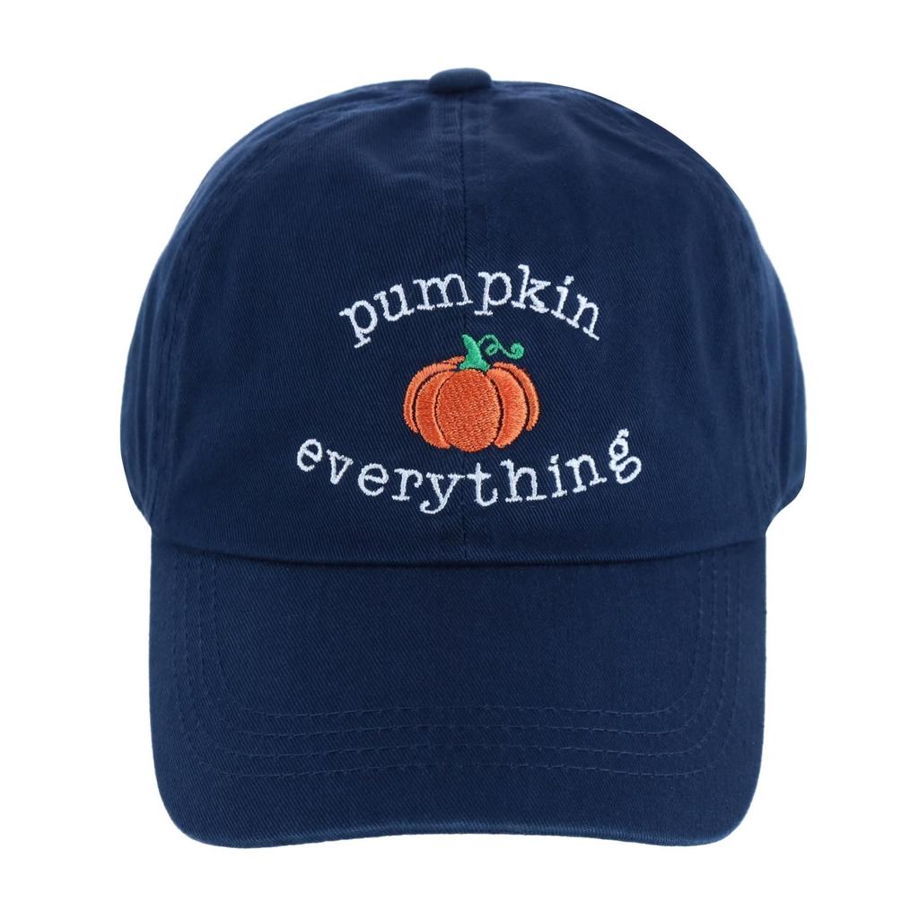 David & Young Women's Pumpkin Everything Stone Washed Baseball Cap