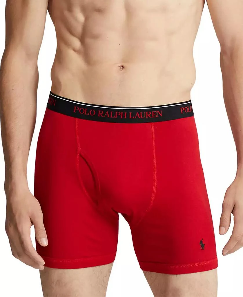 Ralph Lauren Men's 5 +1 Free Bonus Pack. Classic-Fit Cotton Boxer Briefs 6