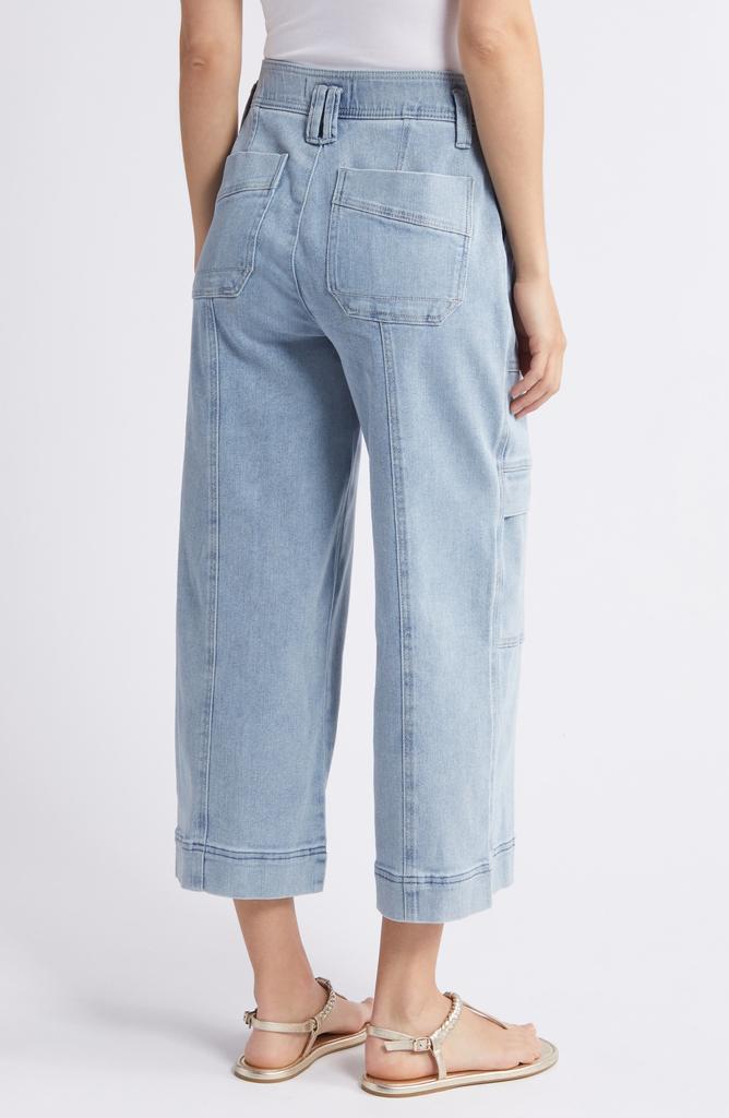 Wit & Wisdom 'Ab'Solution Skyrise Patch Pocket Crop Wide Leg Jeans