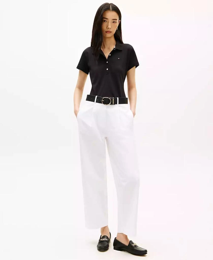 Tommy Hilfiger Women's Classic Pique Short-Sleeve Polo T-Shirt 2