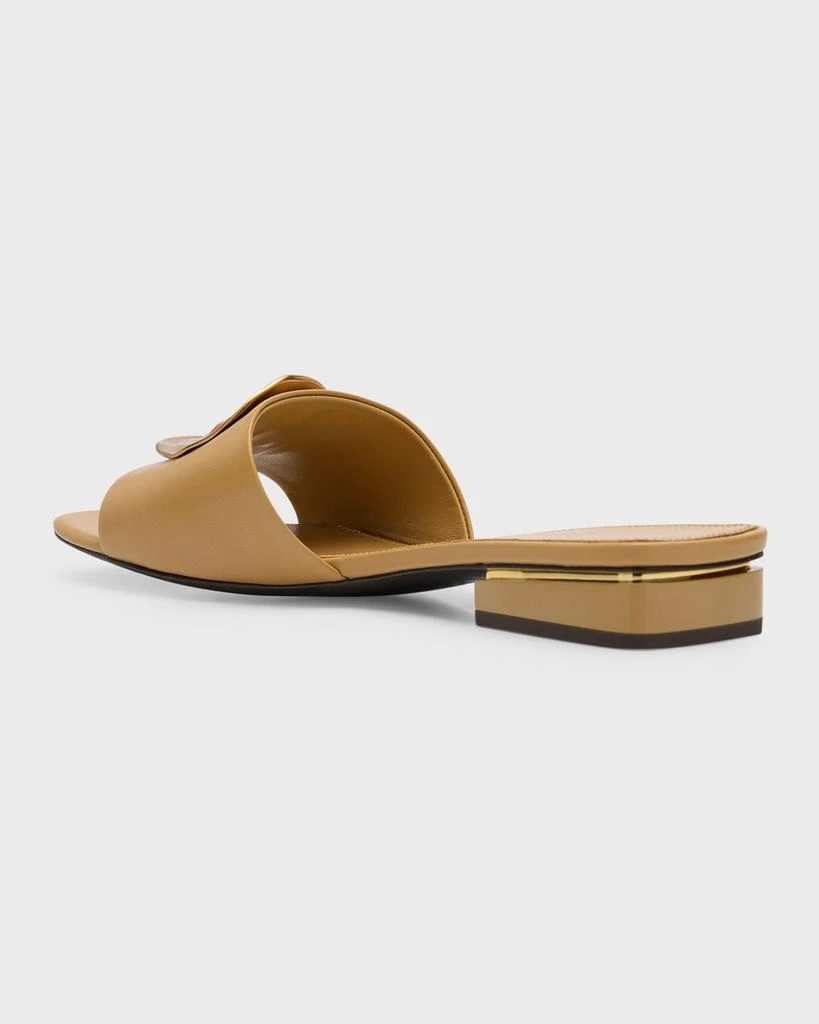 Tory Burch Patos Disc Leather Slide Sandals 4