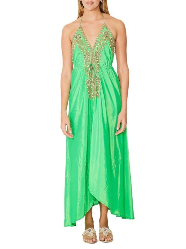 Shop Embellished Halter Maxi Dress on Sale at BeyondStyle  Get 38% Off Embellished  Halter Maxi Dress with Limited-Time Flash Deals, Exclusive Discounts, and  Special Offers. Enjoy Unbeatable Savings on Embellished Halter