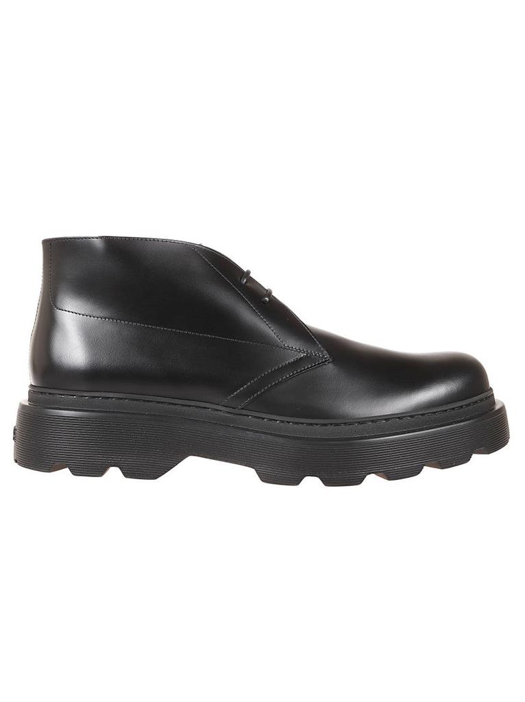 Tod's Leather Shoes With Sole And Lace-Up Closure