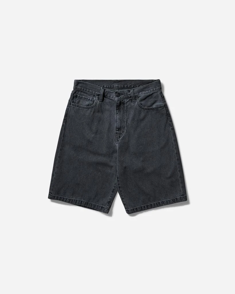 Carhartt WIP Men's Landon Shorts Black (Heavy Stone Washed) 1