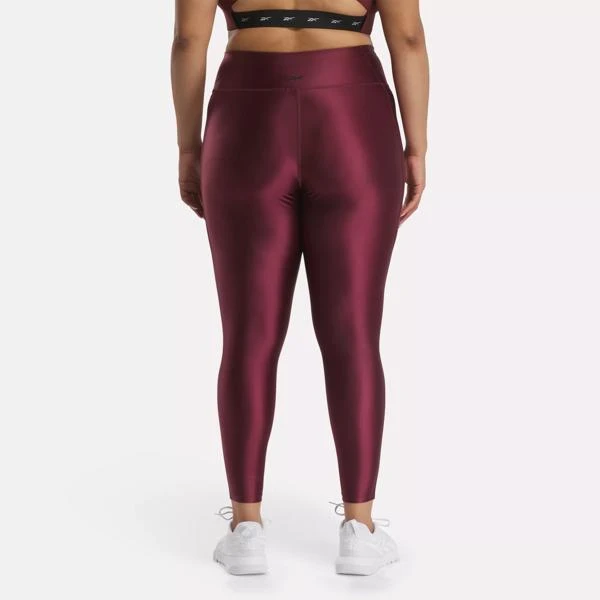 Reebok Lux Shine High-Rise Leggings (Plus Size) 3