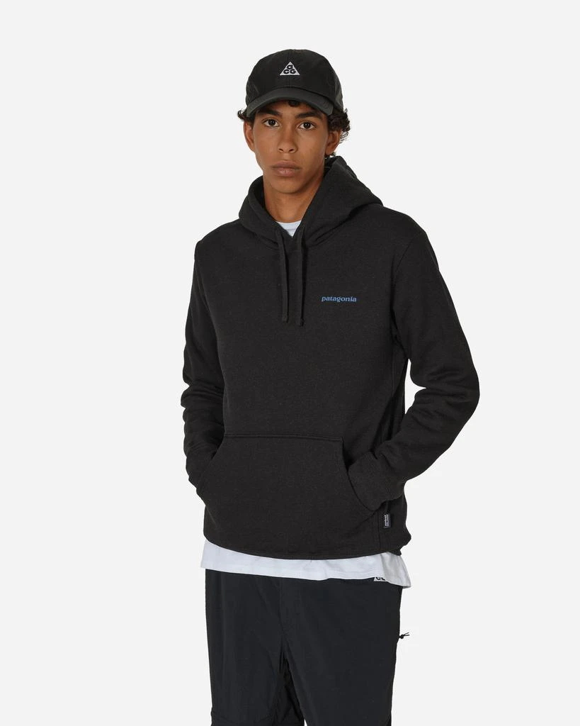 Patagonia Boardshort Logo Uprisal Hooded Sweatshirt Black 1