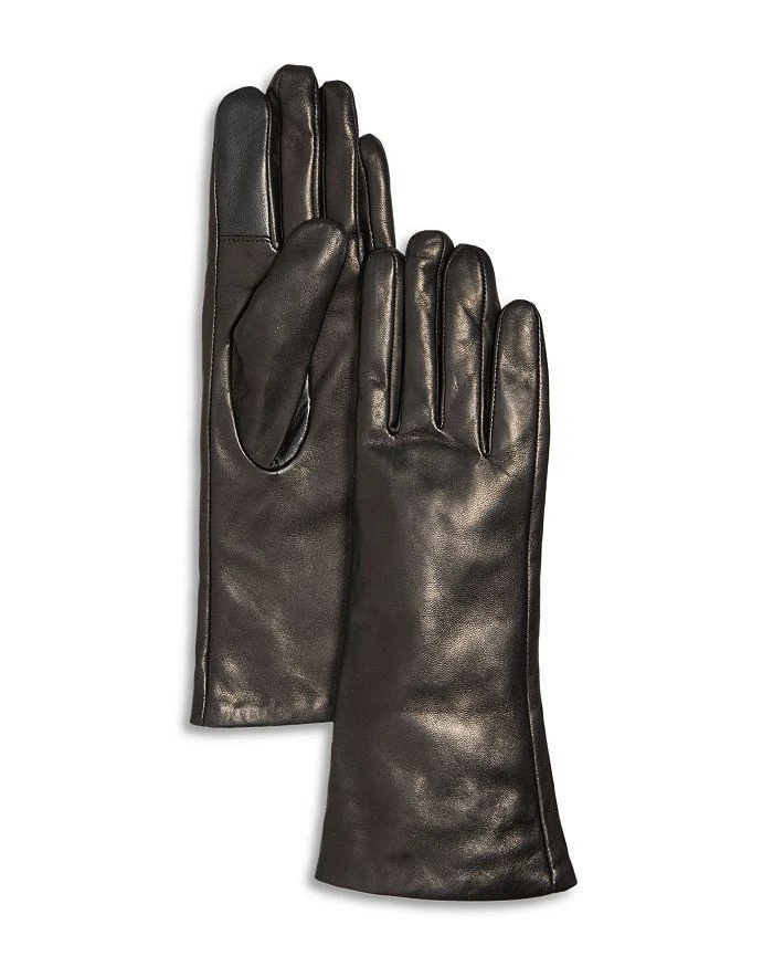 Bloomingdale
s Mid-Length Cashmere Lined Leather Tech Gloves - Exclusive
