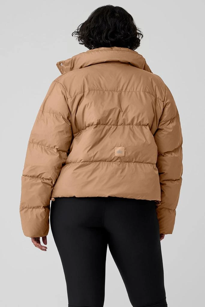 Alo Yoga Gold Rush Puffer - Toasted Almond 7