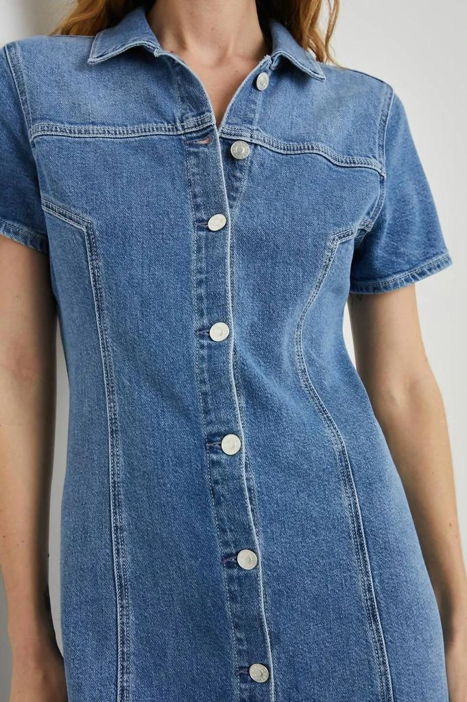 Rails Pasadena Mini Denim Dress In Cadet Blue 2