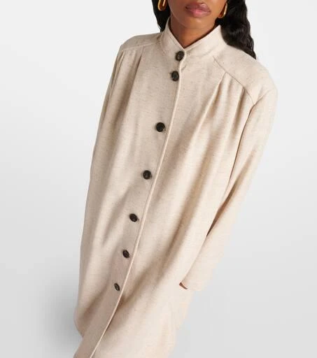 Loro Piana Ryan wool, silk, and cotton coat 6