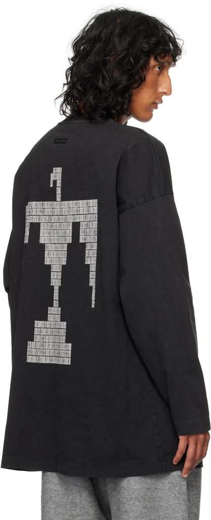 Fear of god Black 'Fear of God' Thunderbird Long Sleeve T-shirt 3