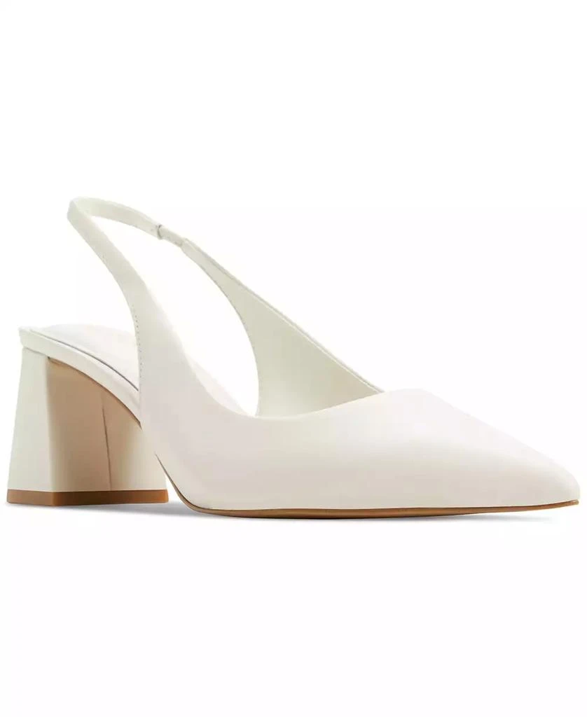 ALDO Women's Uliana Pointed-Toe Slingback Block-Heel Pumps 1