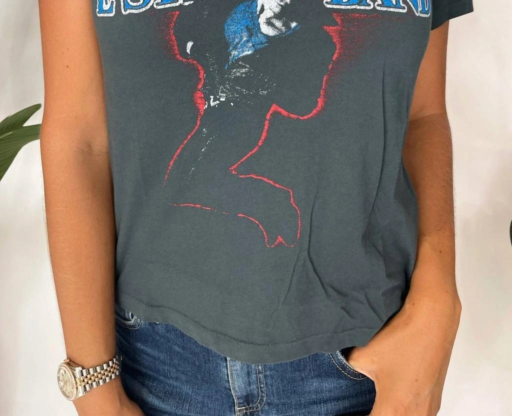 DAYDREAMER Bruce Springsteen 84-85 Tour Ringer Tee In Black 1