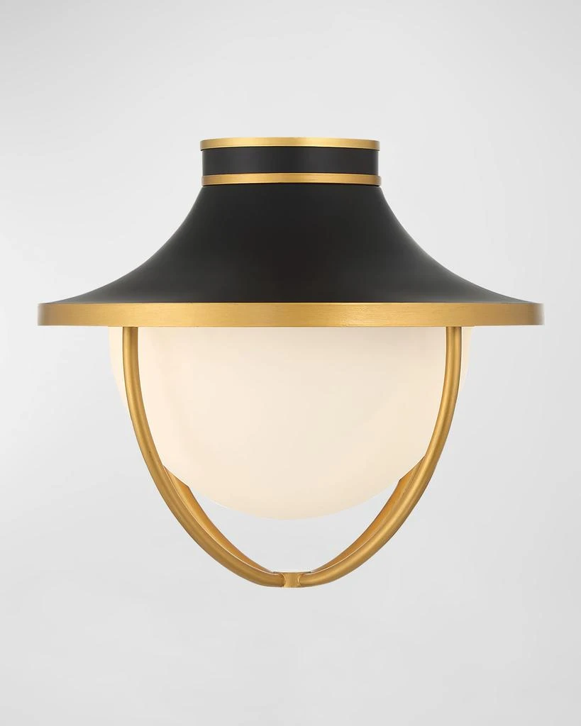 Crystorama Atlas 2-Light Outdoor Semi-Flush Mount 3