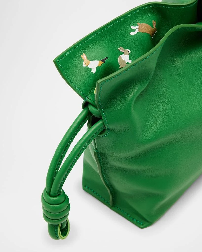 Loewe x Suna Fujita Flamenco Mini Bunnies Printed Clutch Bag 6