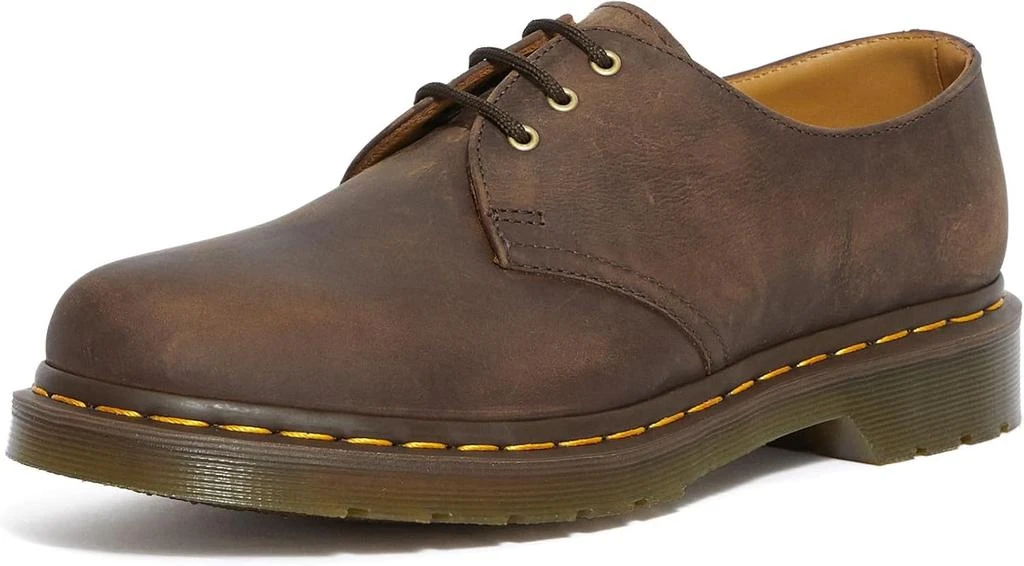 Dr. Martens Dr. Martens Unisex 1461 Oxford, Dark Brown Crazy Horse, 7 US Women / 6 US Men