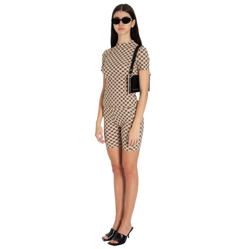 Misbhv Monogram Biker Shorts 3