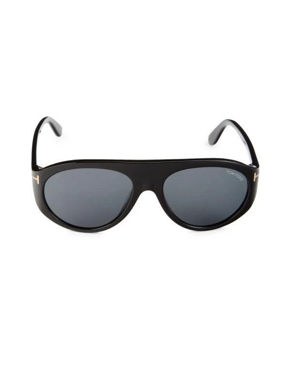 Tom Ford 57MM Oval Sunglasses 1