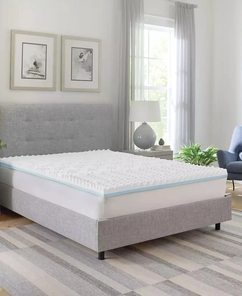 ProSleep 3" Reversible Dual Sided Memory Foam Mattress Topper 2