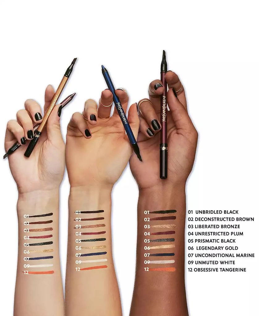 Yves Saint Laurent Lines Liberated 24H Waterproof Eyeliner 5