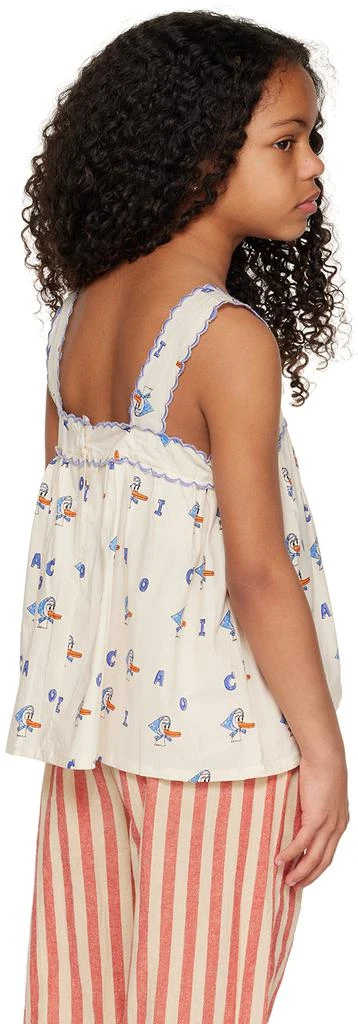 Wander & Wonder Kids Off-White Printed Camisole 3