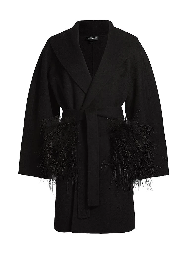 LaMarque Marie Shawl Wool Coat 1