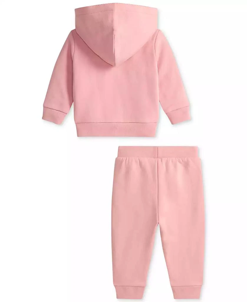 Ralph Lauren Baby Girls Fleece Hoodie 
Pant Set 2