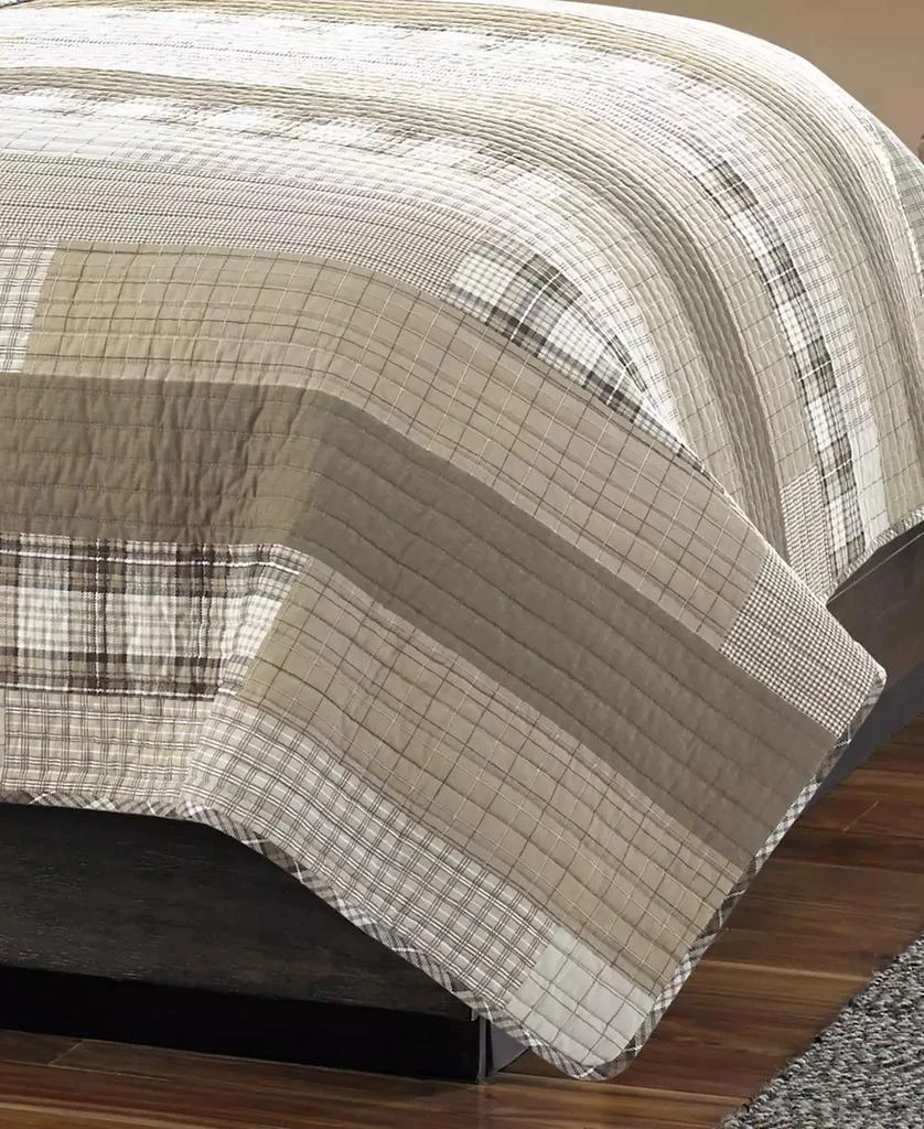 Eddie Bauer Fairview Saddle Reversible 3-Pc. Quilt Set 5