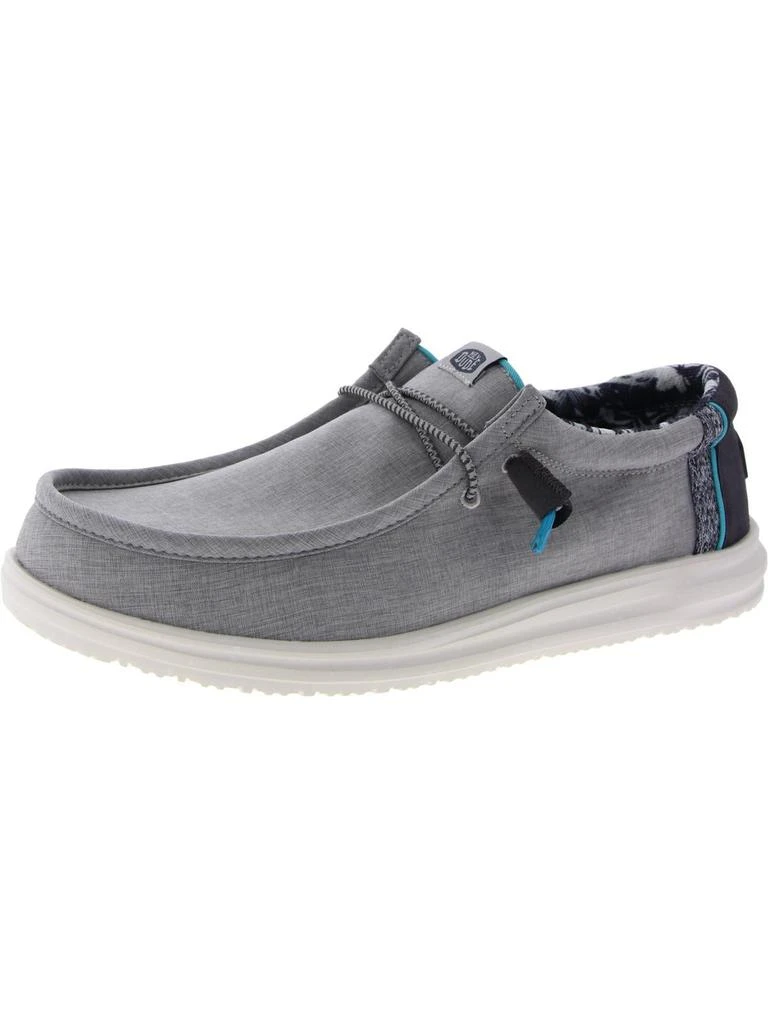 Hey Dude Wally H20 Mens Lifestyle Removable Insoles Slip-On Shoes 1